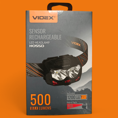 Налобний ліхтарик VIDEX VLF-H055D