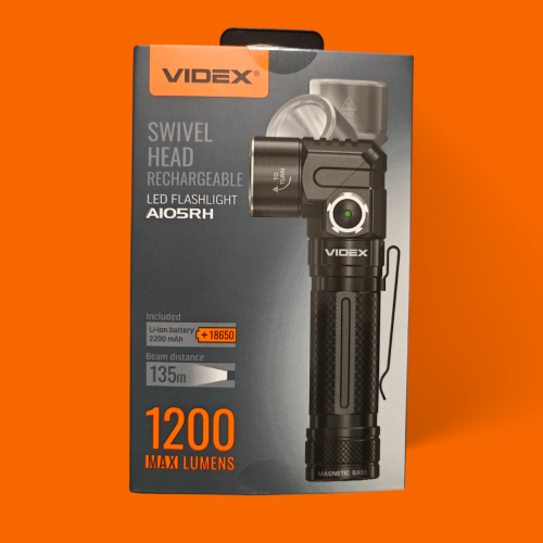 Портативний ліхтарик VIDEX VLF-A105RH