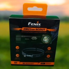 Налобний тактичний ліхтарик Fenix Scout HM23