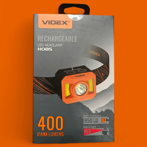 Налобний ліхтарик VIDEX VLF-H085